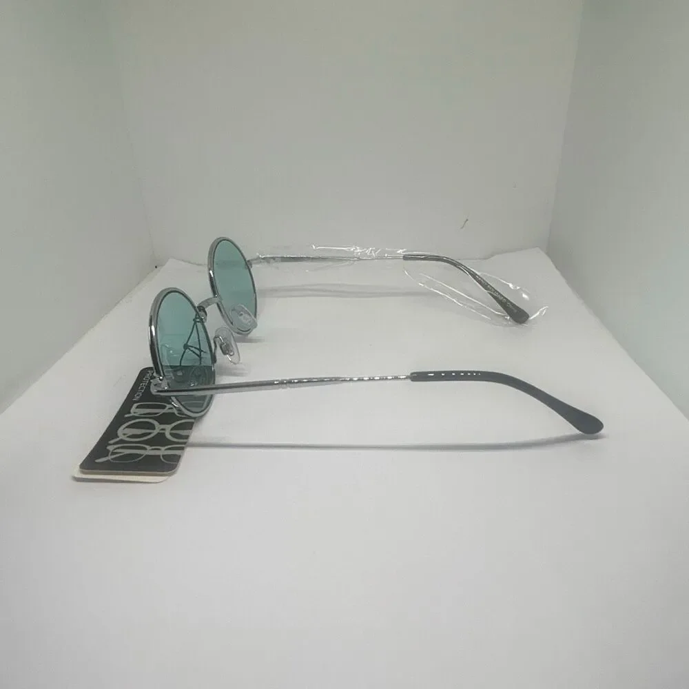Retro Round UV400 Fashion Sunglasses – Metal Frame – New